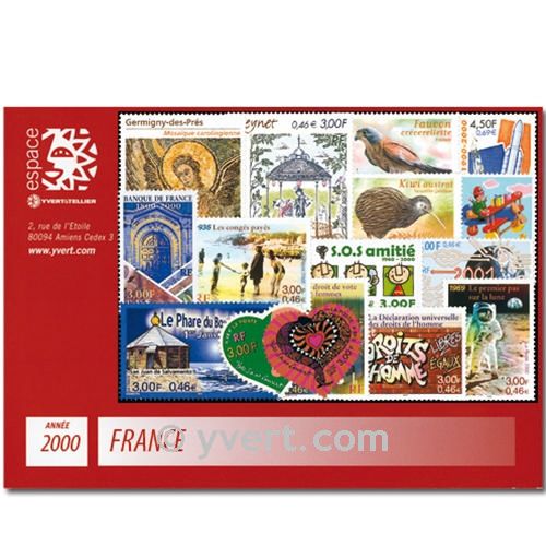 n° 3294/3366  - Stamp France Year set  (2000)