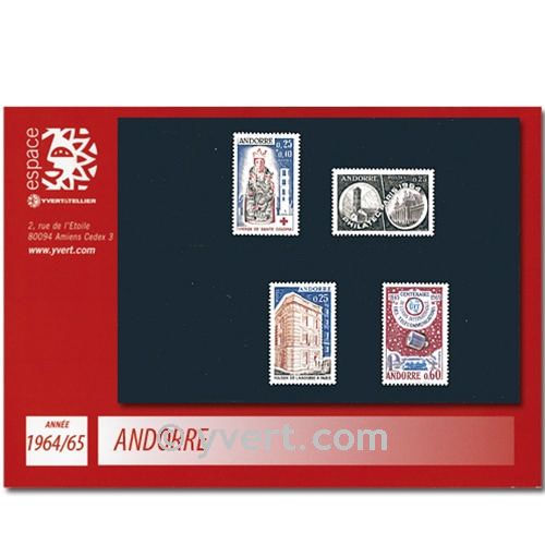 nr. 171/174 -  Stamp Andorra Year set (1964/65)