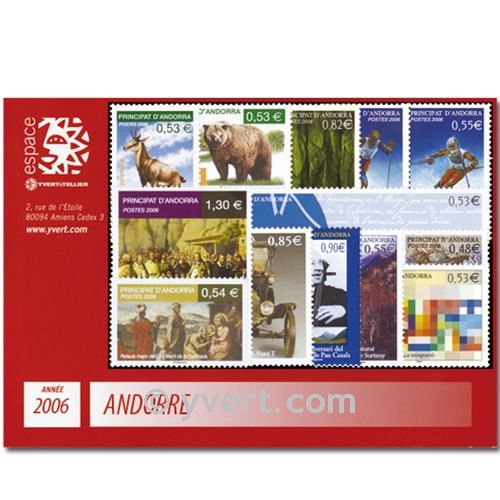 nr. 620/632 -  Stamp Andorra Year set (2006)