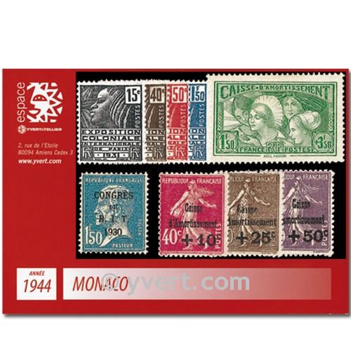 nr. 265/273 -  Stamp Monaco Year set