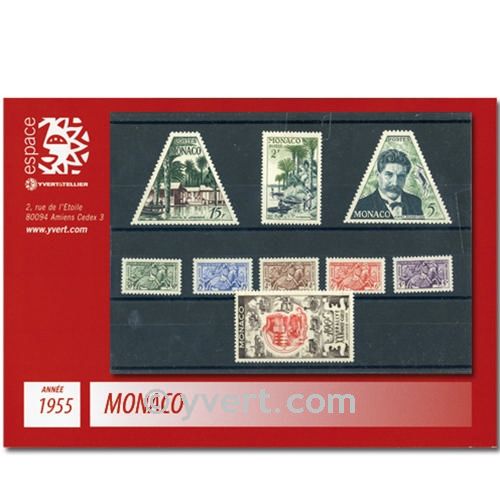 nr. 412/440 -  Stamp Monaco Year set (1955)