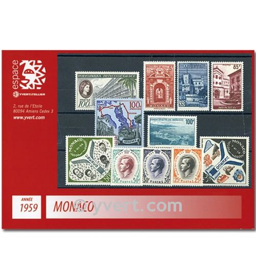 nr. 503/522 -  Stamp Monaco Year set (1959)