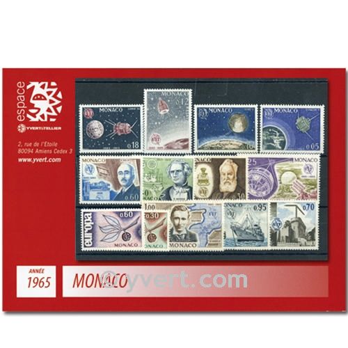 nr. 664/676 -  Stamp Monaco Year set (1965)