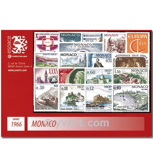 nr. 677/707 -  Stamp Monaco Year set (1966)