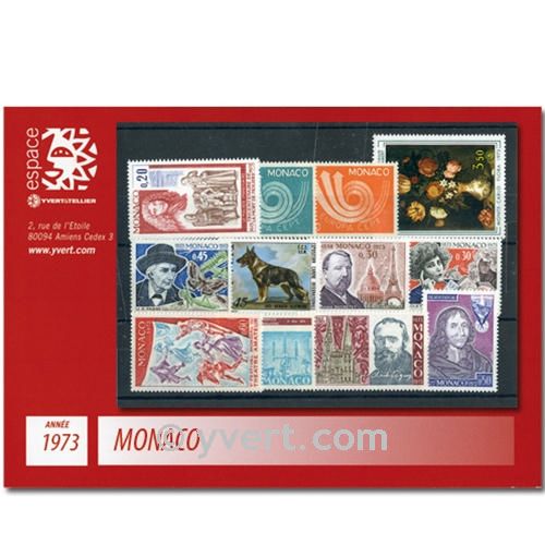 nr. 916/952 -  Stamp Monaco Year set (1973)