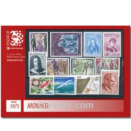 nr. 1003/1042 -  Stamp Monaco Year set (1975)