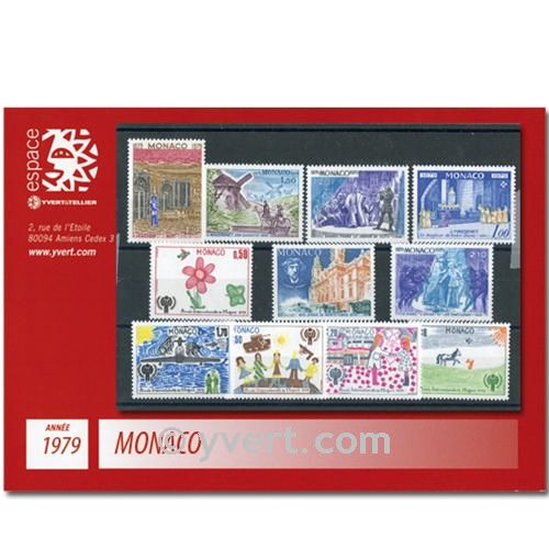 nr. 1175/1208 -  Stamp Monaco Year set (1979)