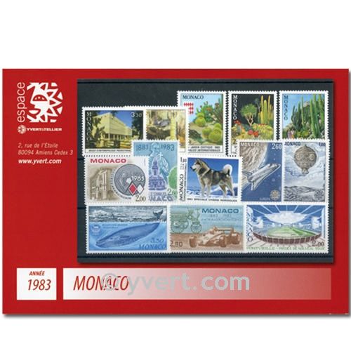 nr. 1359/1403 -  Stamp Monaco Year set (1983)