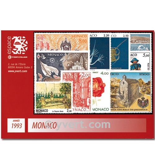 nr. 1854/1914 -  Stamp Monaco Year set (1993)