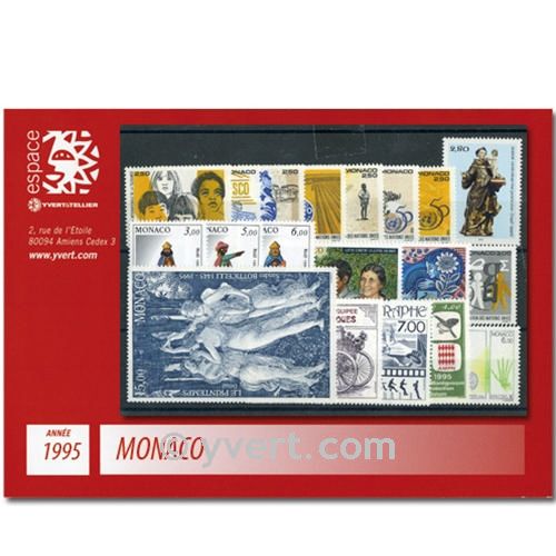 nr. 1971/2025 -  Stamp Monaco Year set (1995)