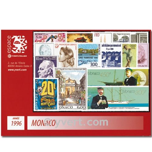 nr. 2026/2085 -  Stamp Monaco Year set (1996)