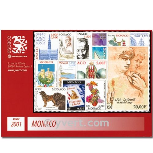 nr. 2295/2318 -  Stamp Monaco Year set (2001)