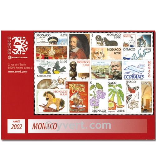 nr. 2319/2381 -  Stamp Monaco Year set (2002)