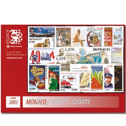 nr. 2382/2417 -  Stamp Monaco Year set (2003)