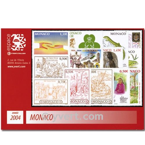 nr. 2418/2478 -  Stamp Monaco Year set (2004)