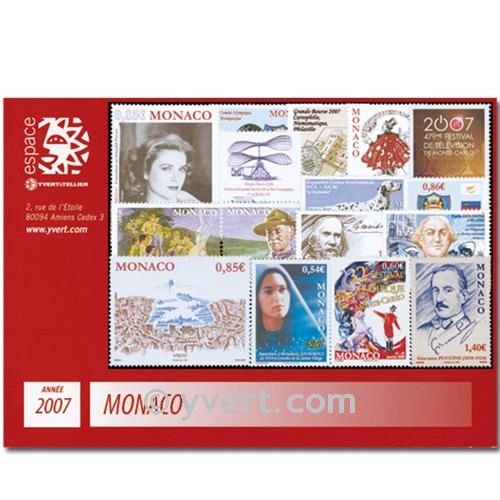 nr. 2588/2603 -  Stamp Monaco Year set (2007)