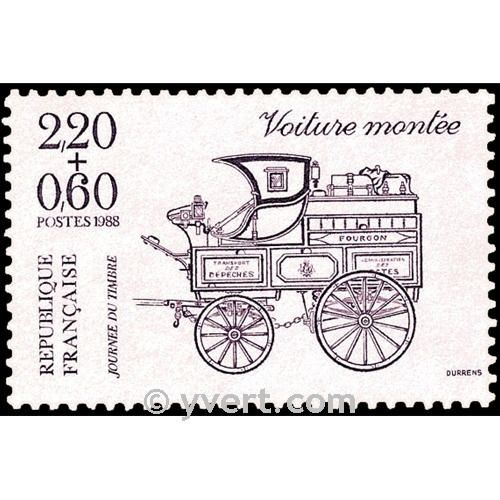 n.o 2525 -  Sello Francia Correos