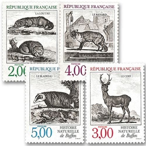 nr. 2539/2542 -  Stamp France Mail