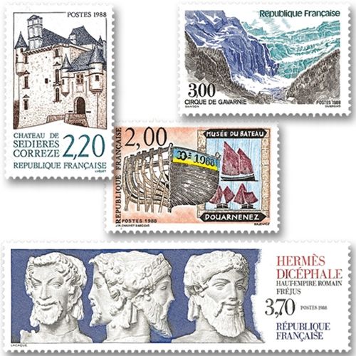 nr. 2545/2548 -  Stamp France Mail