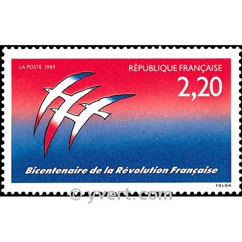 n.o 2560 -  Sello Francia Correos