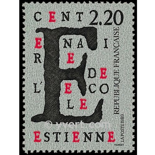 n.o 2563 -  Sello Francia Correos