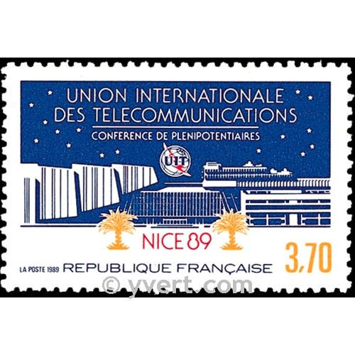 n.o 2589 -  Sello Francia Correos