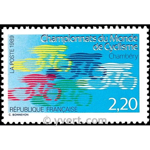 n.o 2590 -  Sello Francia Correos