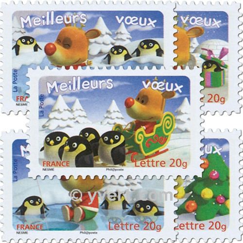 nr. 97/101 -  Stamp France Self-adhesive