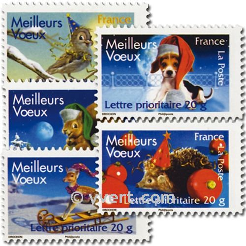 nr. 140/144 -  Stamp France Self-adhesive