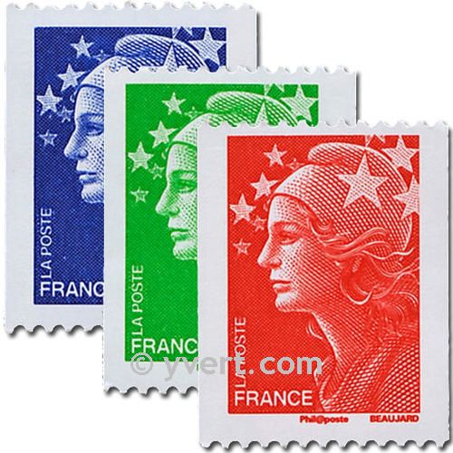 nr. 219/221 -  Stamp France Self-adhesive