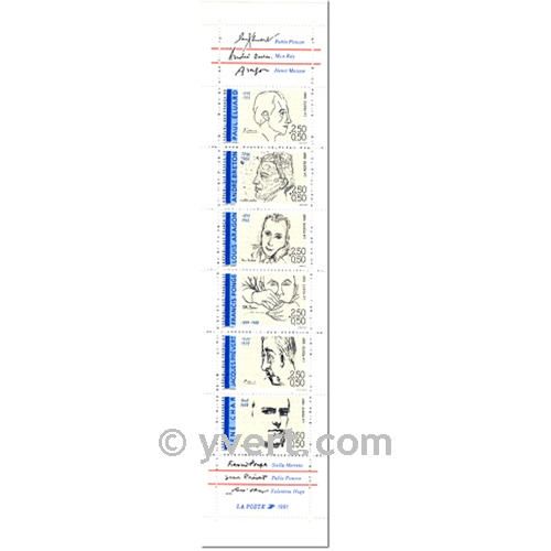 n° BC2687 -  Selo França Carnet Personalidades