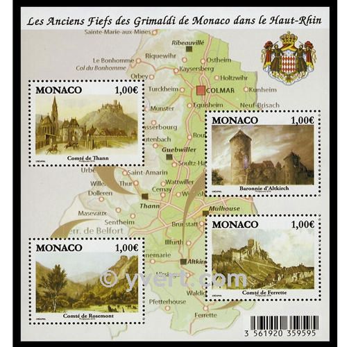 nr. 98 -  Stamp Monaco Souvenir sheets