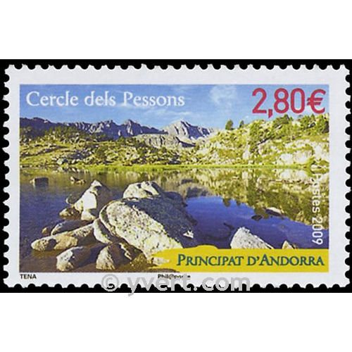 nr. 676 -  Stamp Andorra Mail