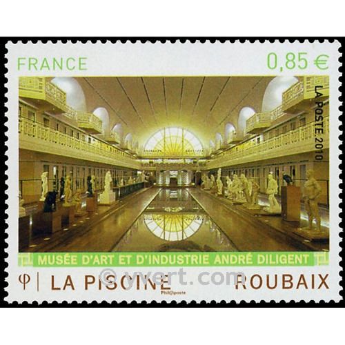 n.o 4453 -  Sello Francia Correos