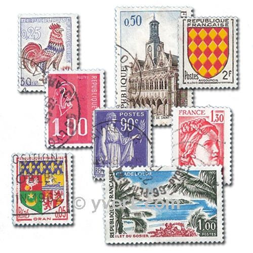 FRANCE: envelope of 600 stamps