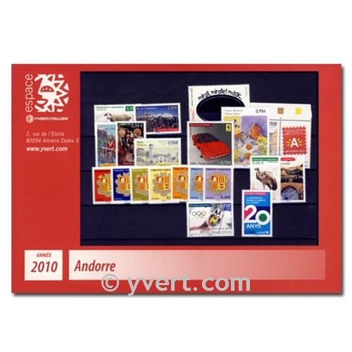 nr. 681/703 -  Stamp Andorra Year set (2010)