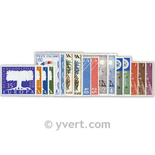 1957** - Year set EUROPA