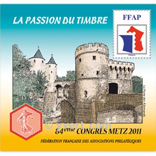 nr. 5 -  Stamp France FFAP Stamp