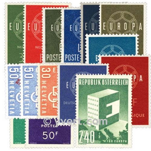 1959** - Year set EUROPA