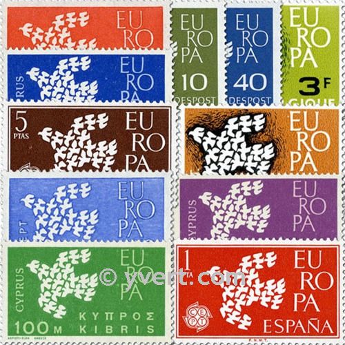 1961** - Year set EUROPA