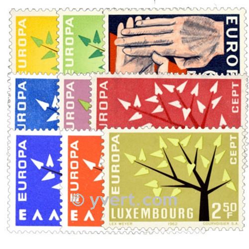 1962** - Year set EUROPA