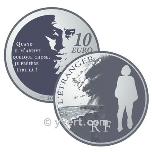 10 EUROS PLATA - FRANCIA - EL EXTRANJERO