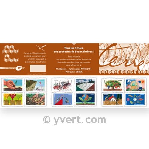 nr. BC526 -  Stamp France Stamp Day Booklet Panes