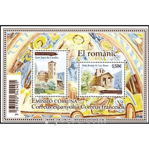 nr. 3 -  Stamp Andorra Souvenir sheets