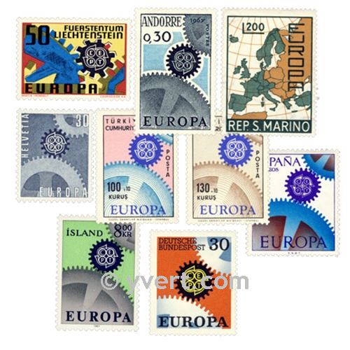 1967** - Year set EUROPA