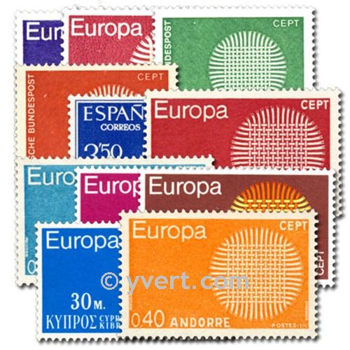 1970** - Year set EUROPA