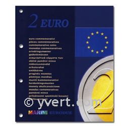 Inserts €2 commemorative coins - MARINI®