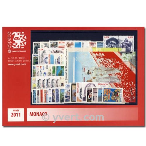 nr. 2757/2808 -  Stamp Monaco Year set (2011)