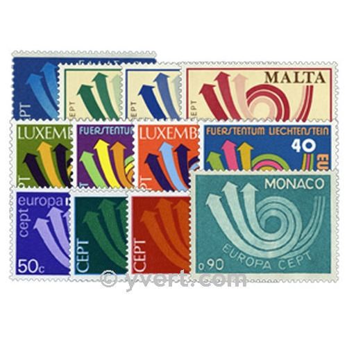 1973** - Year set EUROPA