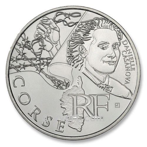 €10 DES REGIONS 2012 - Corse